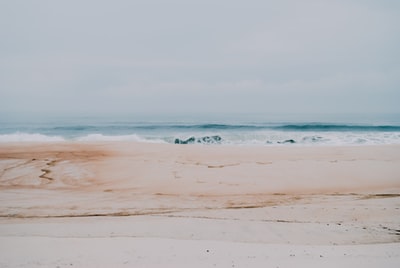 海景摄影的海浪
